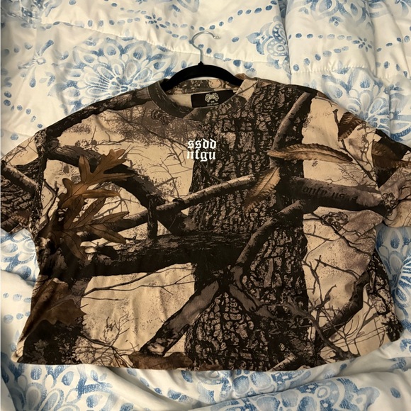 Camouflage Graphic T-Shirt - Picture 1 of 3